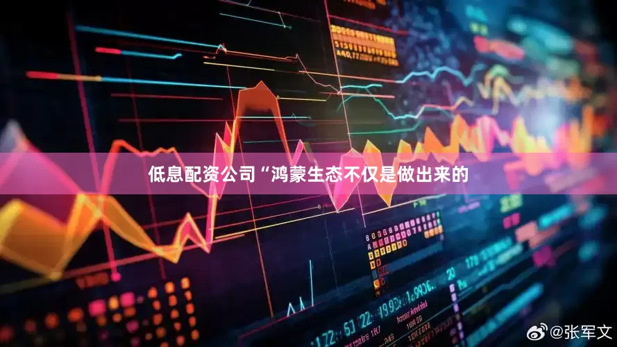 低息配资公司“鸿蒙生态不仅是做出来的