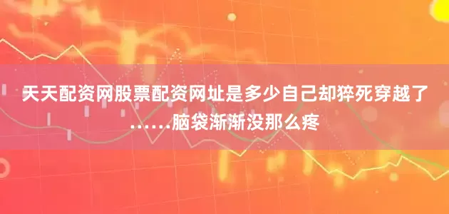天天配资网股票配资网址是多少自己却猝死穿越了……脑袋渐渐没那么疼